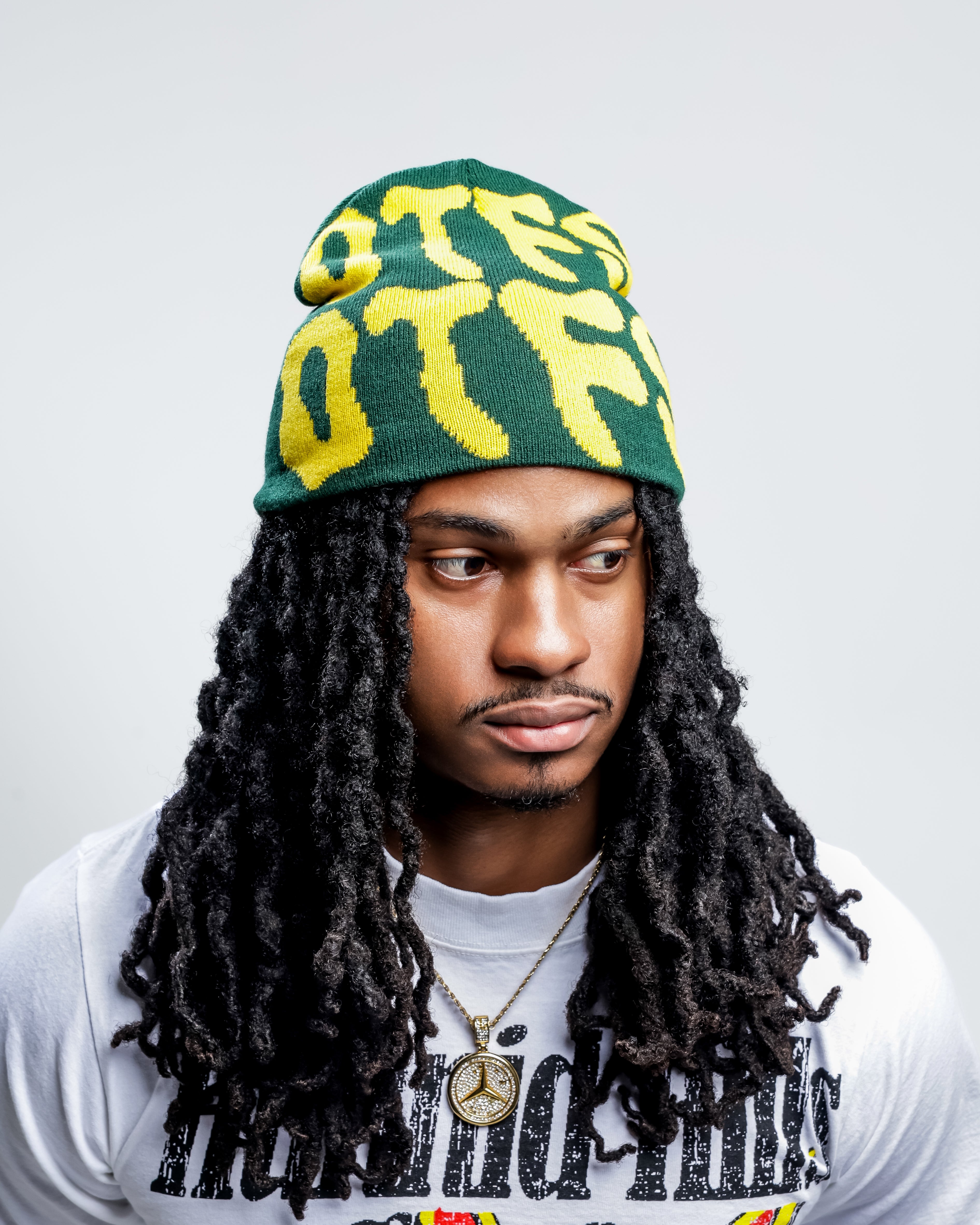 GREEN OTFS BEANIE