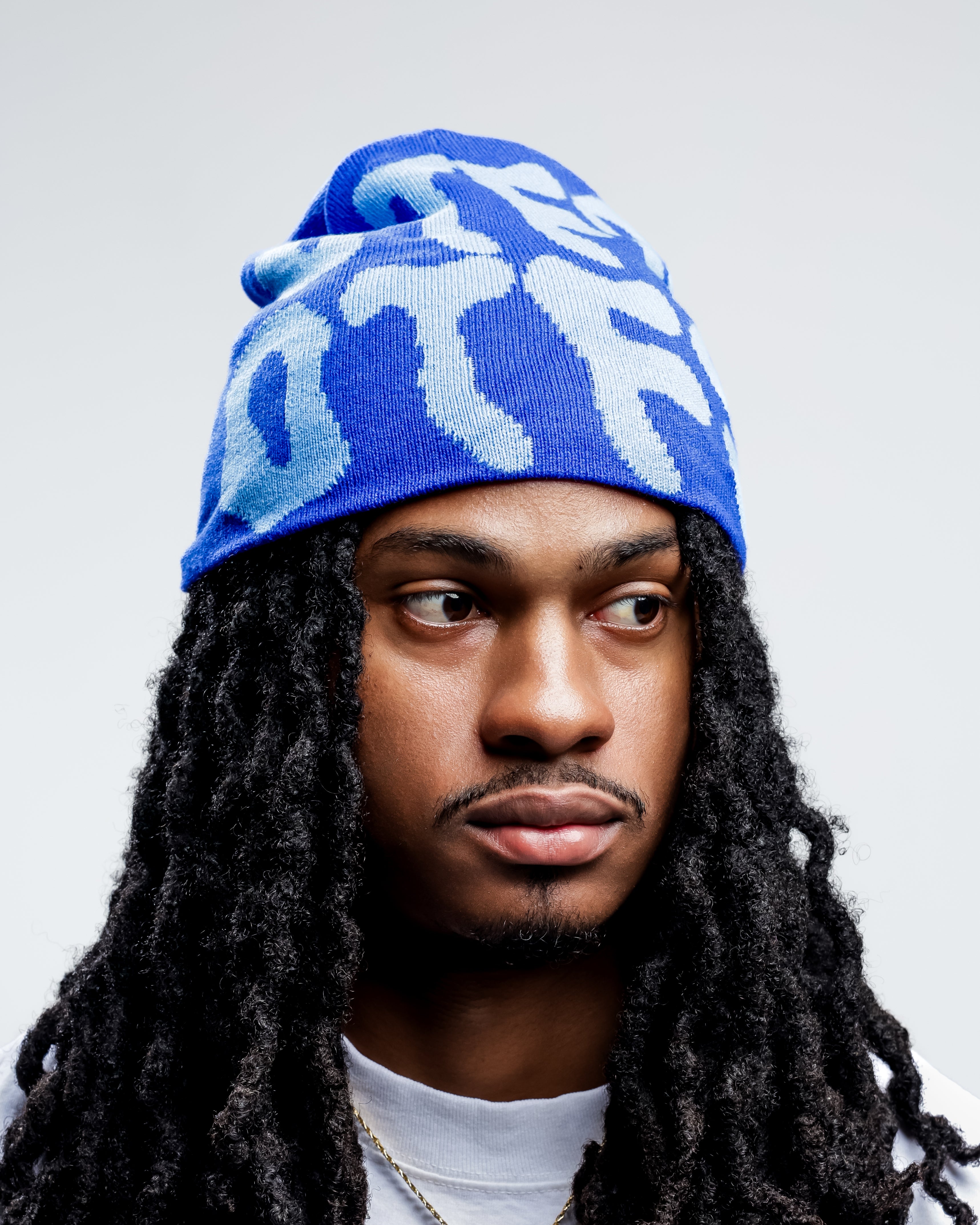 BLUE OTFS BEANIE