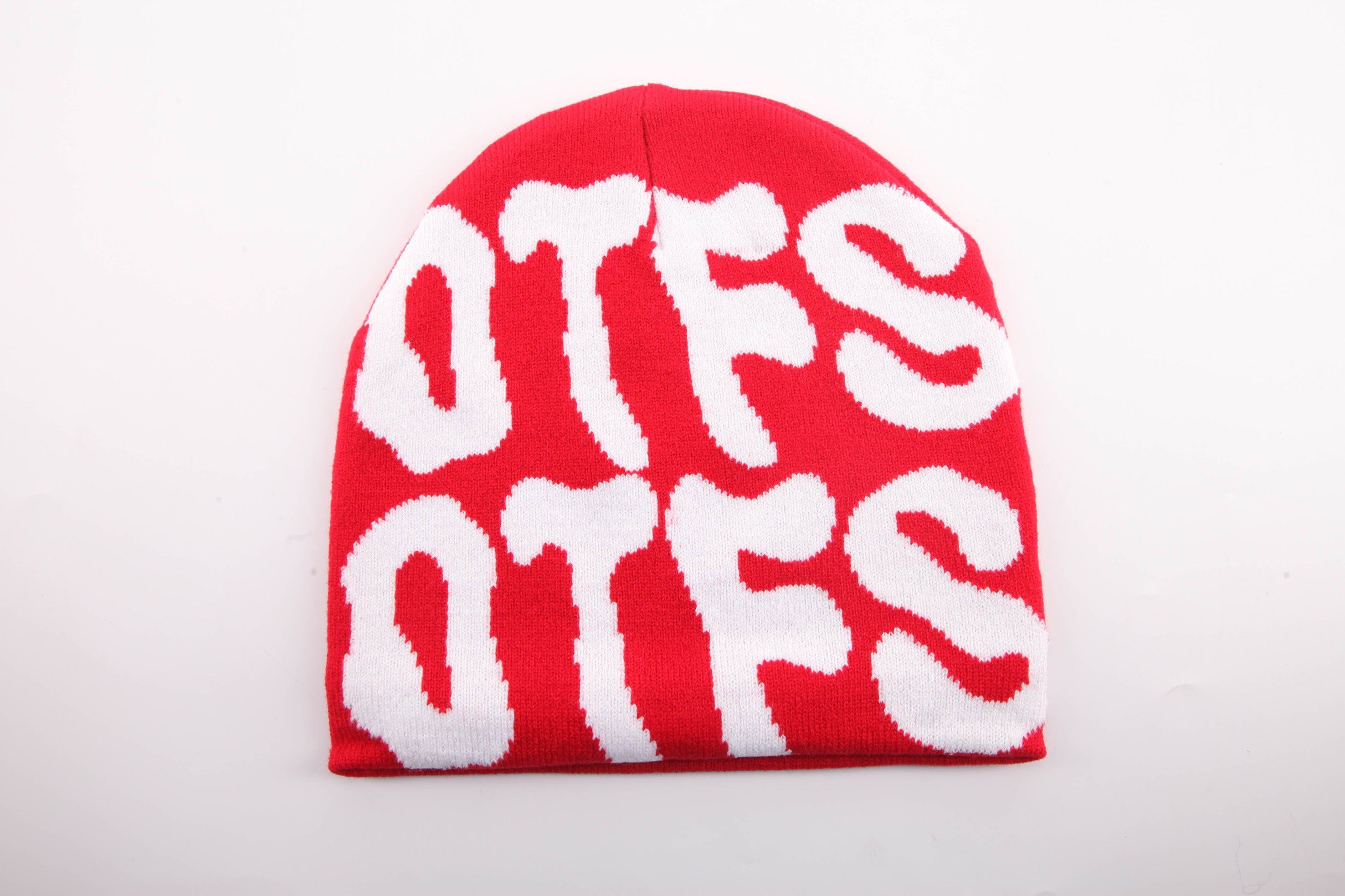 RED OTFS BEANIE